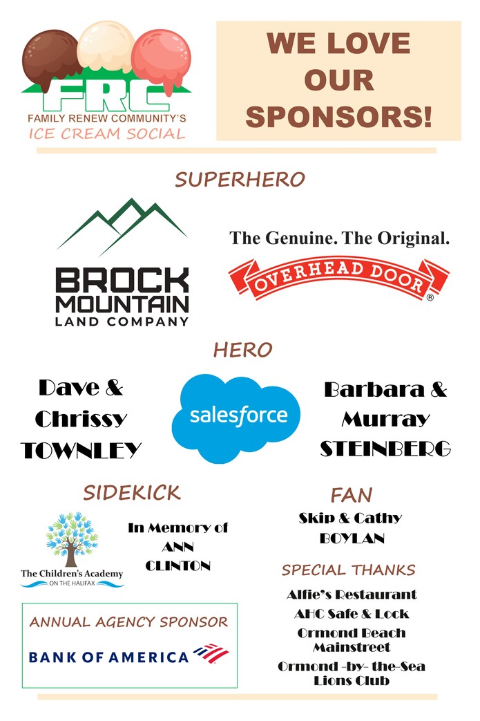 2023 Sponsor Board