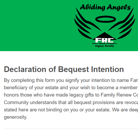 Declare your intention