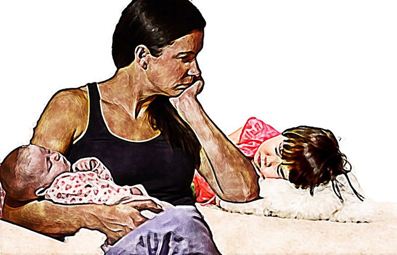 Economic thud gets mom unstuck