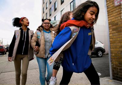 Troop for homeless scouts
