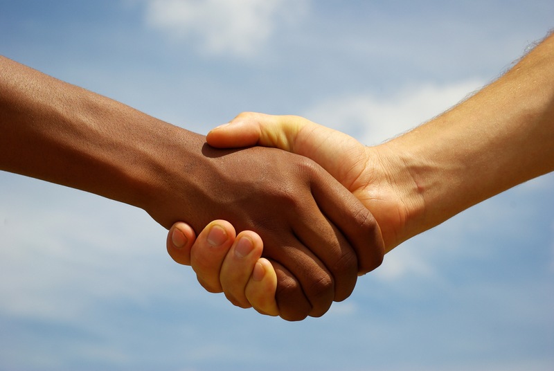 Handshake was 'huge'
