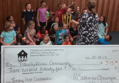 Tomoka kids help our kids