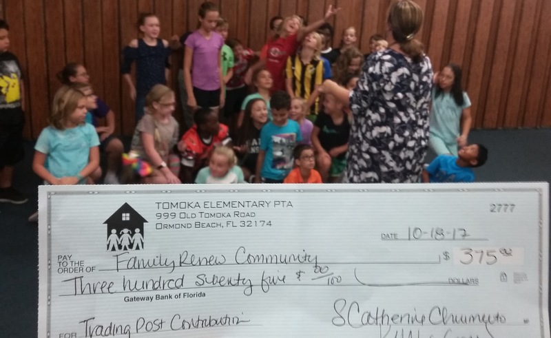 Tomoka kids help our kids